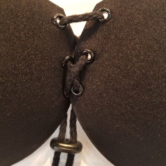The Natural Lace-Up Strapless Adhesive Bra Backless Cleavage Enhancer Size B - Picture 3 of 10